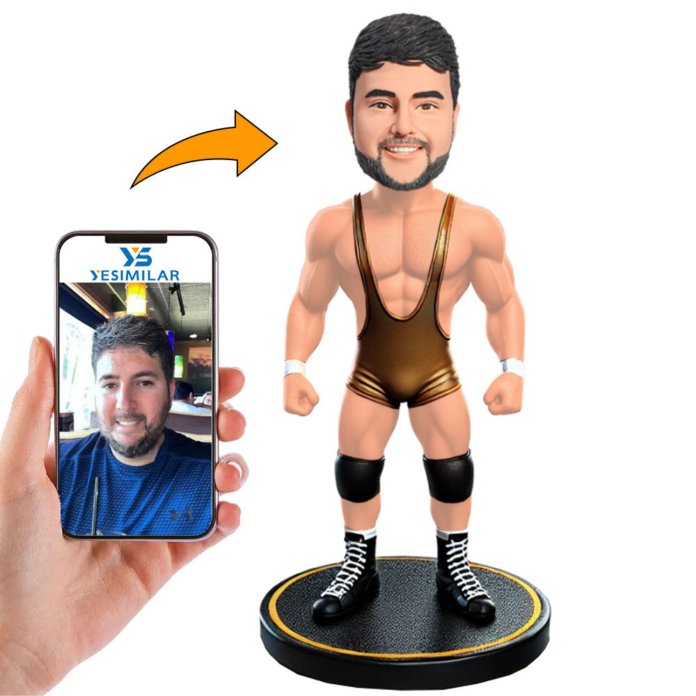 Wrestler Strong Man Custom Bobbleheads