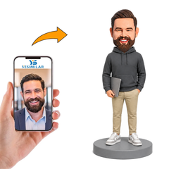 Custom CEO Bobblehead - Personalized Founder & Executive Gift