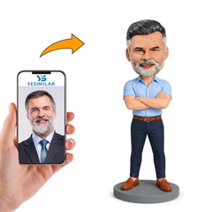 Custom Boss Bobblehead - Personalized Gift For Company Owners
