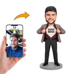 Custom Boss Bobblehead - Personalized Super Boss Gift