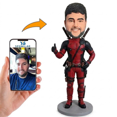 Custom Deadpool Bobblehead