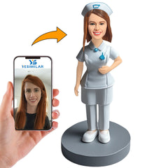 Clinic Nurse Female Nurse Custom Bobbleheads Gifts for Doctor