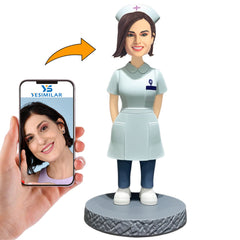 Ophthalmology Nurse Custom Bobbleheads Personalized Doll