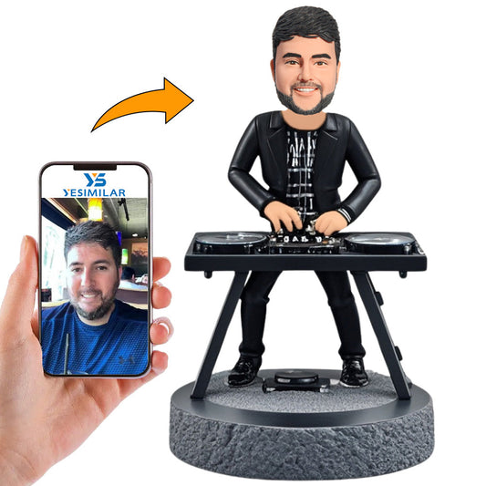 Male DJ Player Custom Bobbleheads Personalized Doll