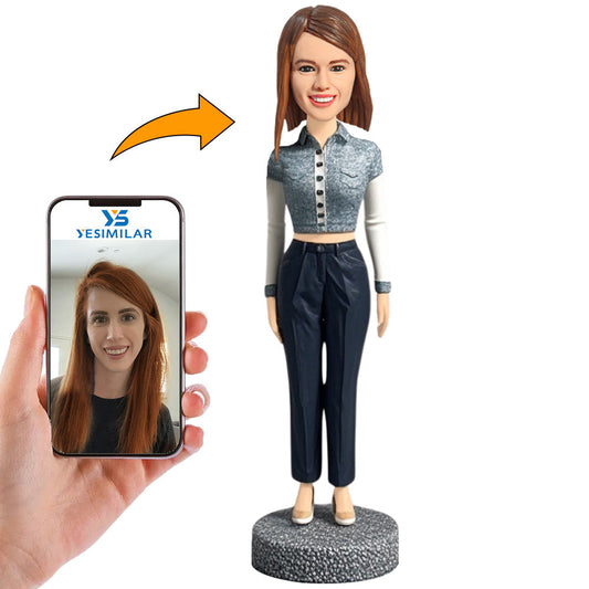 Lounge Life Fashion Women Custom Bobbleheads