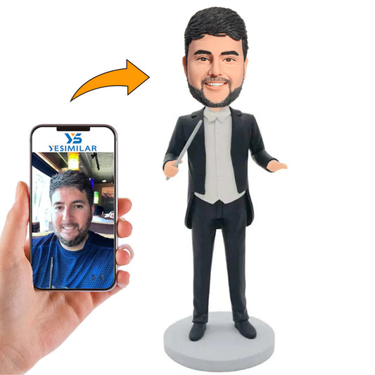Band Conductor Music Man Custom Bobbleheads