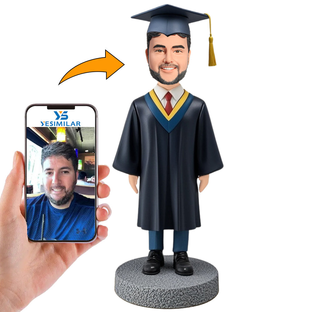 Graduation University Student Custom Bobbleheads