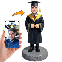 Graduation Man Personalized Graduation Gift Custom Bobbleheads