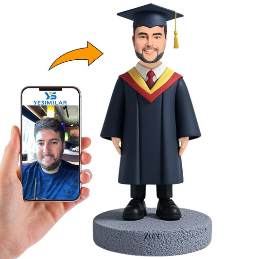 Graduation Boy Graduation Gifts Custom Bobbleheads Personalized Doll