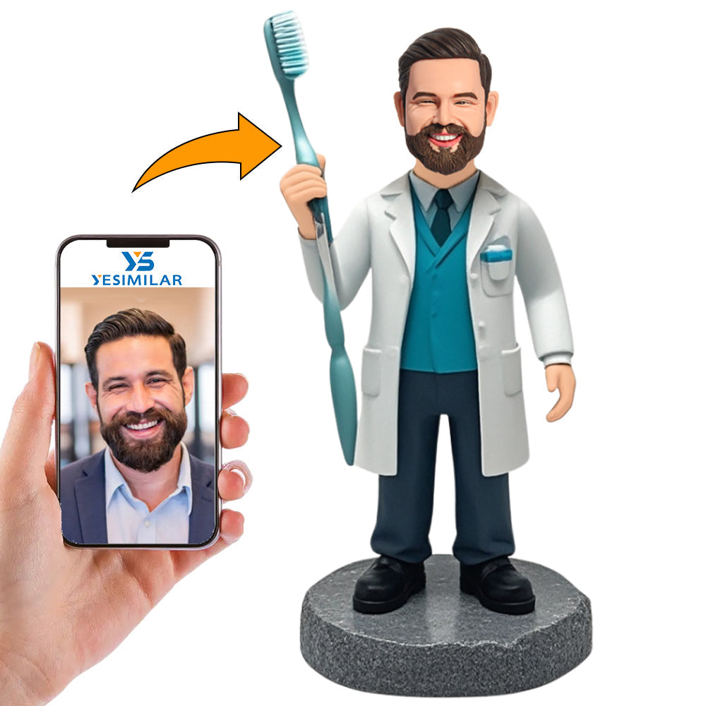 Male Dentist Gifts for Doctor Custom Bobbleheads