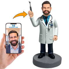 Chief Surgeon Custom Bobbleheads Gifts for Doctor