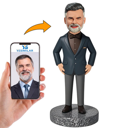 Commercial Director Business Man Custom Bobbleheads