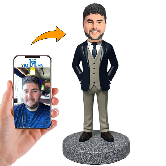 Professional Manager Custom Bobbleheads Personalized Doll