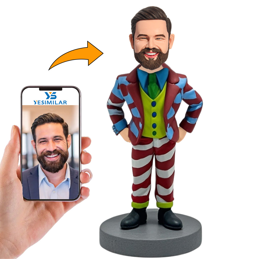 Circus Casual Men Custom Bobbleheads