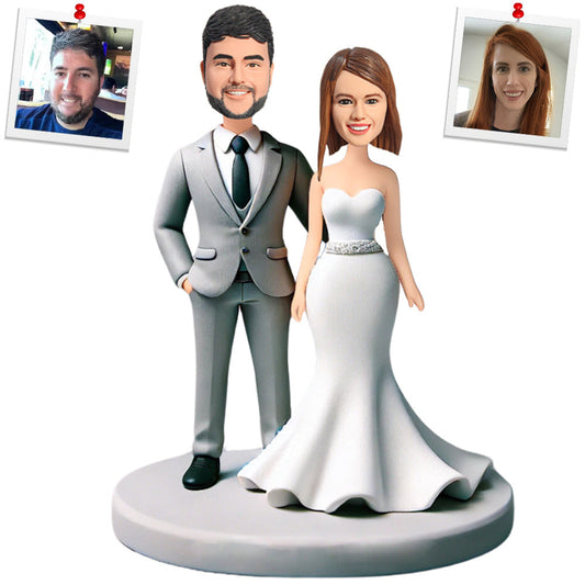 Married Couple Wedding Gifts Custom Bobbleheads