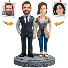 Soulmates Forever Couple Custom Bobbleheads