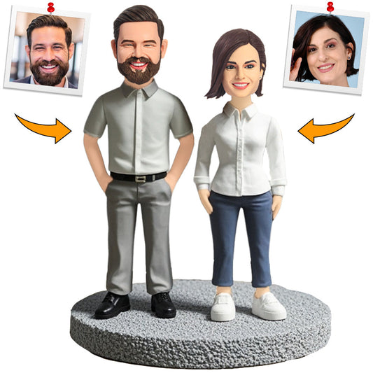 Better Together Custom Bobbleheads for Couples