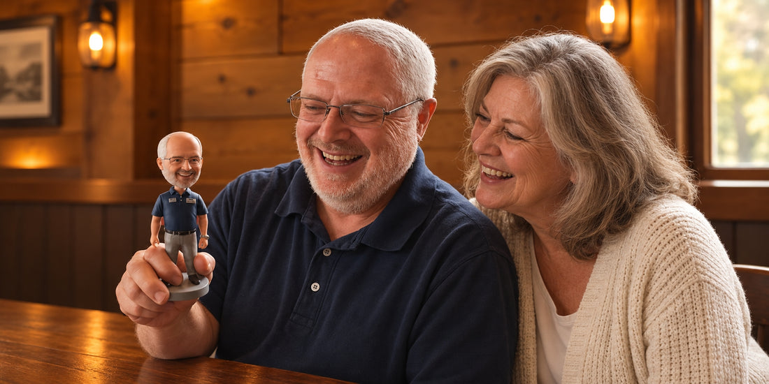 Personalized bobblehead gift