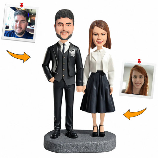 Heart to Heart Romantic Handcraft Custom Bobbleheads