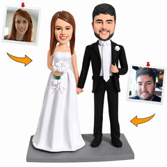 Wedding Gift Intimate Couple Custom Bobbleheads