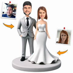 Handmade Gifts Married Couple Wedding Gifts Custom Bobbleheads