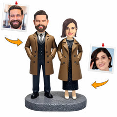 Just the Two of Us Couple Handcraft Custom Bobbleheads