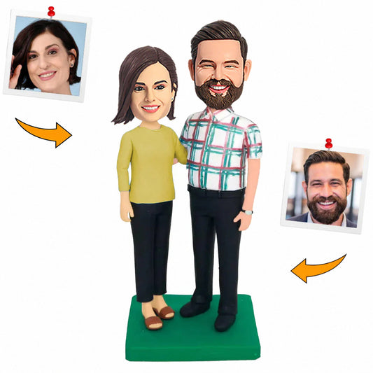 Dress Formally Couple Custom Bobbleheads