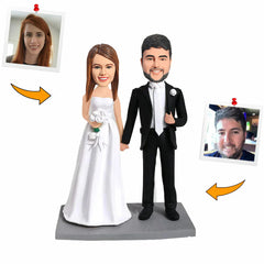 Wedding Gift Intimate Couple Custom Bobbleheads