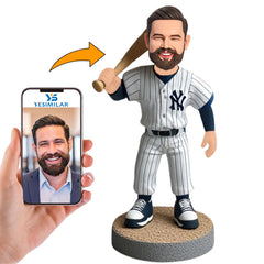 Handmade New York Yankees Baseball Player Custom Bobbleheads